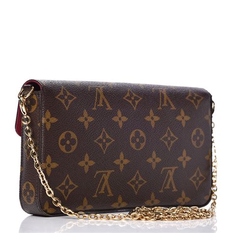 louis vuitton felicie chain|louis vuitton monogram monchette.